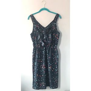 Mossimo Dress Navy with Color Floral Pattern.